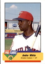 1994 Kinston Indians Fleer/ProCards #2659 Andre White Oakland California CA Card