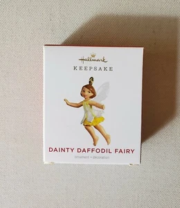 Hallmark Keepsake Dainty Daffodil Fairy Miniature 2021 Ornament - Picture 1 of 4