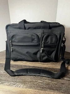 TUMI Alpha ballistische Nylon erweiterbare Mehrzweck-Reisetasche schwarz 26141D4 - Bild 1 von 12