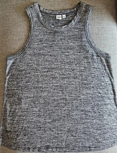 Gap Grey Athletic Tank Top Women's Size Large NWT Loose Fit - Picture 1 of 6
