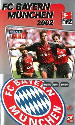 VHS FC Bayern München 2002 Kahn Scholl Elber Santa Cruz Video Videokassette Neu - Bild 1 von 3