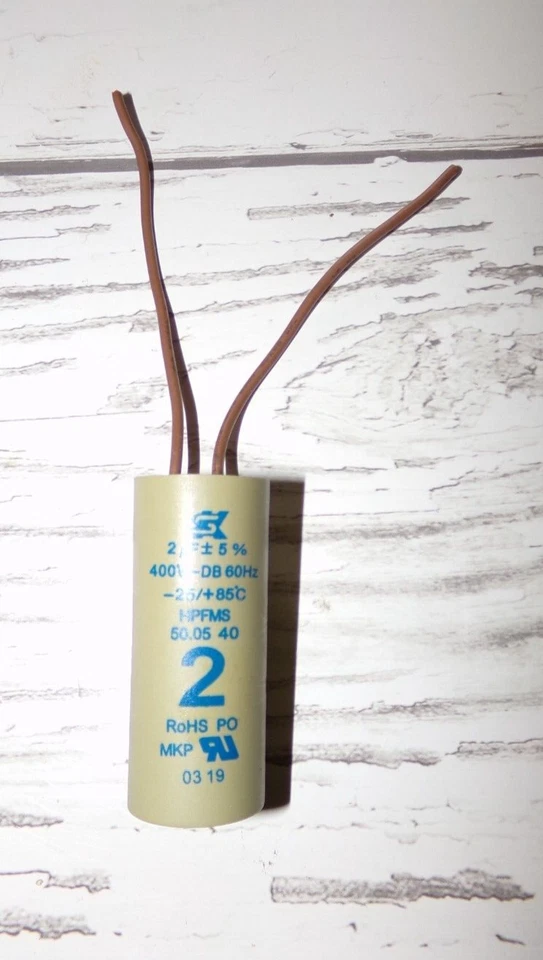 Nuevo condensador de arranque de motor en maceta Seika SK 2 uf 400 VAC para bomba Grundfos Foto 1 de 1