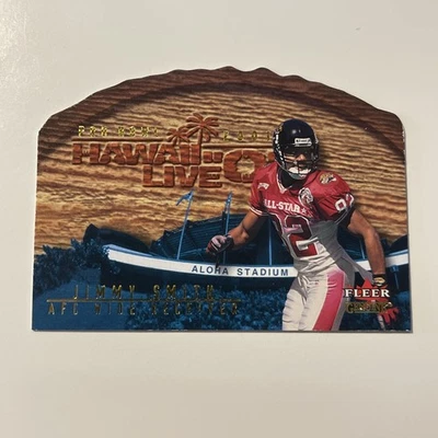 2001 Fleer Genuine Football Hawaii Live O Pro Bowl Jimmy Smith Insert Card #5 - Image 1 of 2