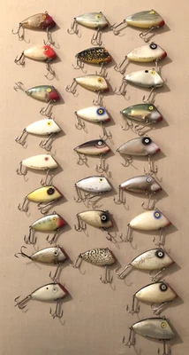 Vintage  Swimmin Minnow Fishing Lure Lot Old Fishing Lures - Image 1 of 4