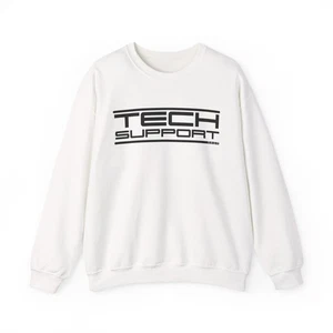 Tech Support doge Sweatshirt, D.o.g.e. Clothing Top, It Tech Pullover Pulli - Bild 1 von 33