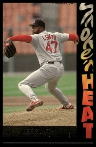 1992 Fleer #1 Lee Smith Smoke 'N Heat - Picture 1 of 2