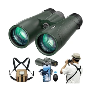 GLLYSION 15x54 High Powered Binoculars with Harness & Phone Adapter - Picture 1 of 7