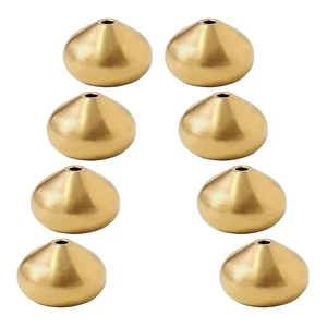  8pcs Mini Copper Incense Holders Unique Incense Burning Bases Exquisite - Picture 1 of 12