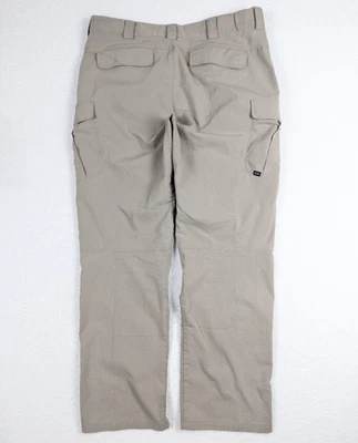 5.11 Tactical Stryke Cargo Pants Mens 38x32 Khaki Regular Fit Ripstop Snap DWR - Image 1 of 4