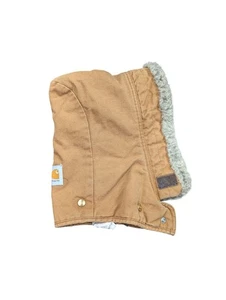 Vintage Carhartt Brown Duck Insulated Hood Faux Fur 968QH Union Made in USA - Picture 1 of 4