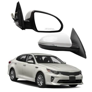 Außenspiegel Beifahrerseite kompatibel mit 2016 2017 2018 Kia Optima rechts weiß - Bild 1 von 8