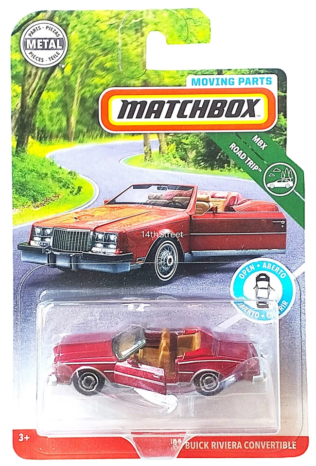 Matchbox 2020 piezas móviles - Buick Riviera 1983 convertible Foto 1 de 1