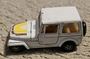 Diecast CJ-7 Jeep 2.5 Inches Long White - Picture 1 of 7