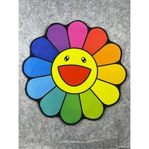 Alfombra Murakami Flor Multicolor Antideslizante Espalda - Imagen 1 de 3