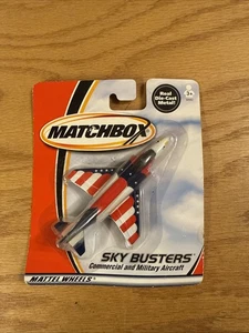1975 Matchbox Skybusters Bicentennial US Navy F4 Phantom Red White Blue Eagle - Picture 1 of 2
