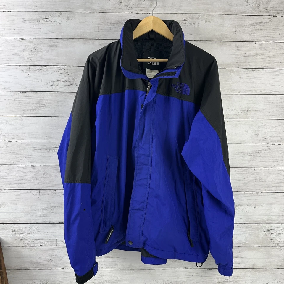 Chaqueta con capucha de lluvia XL para hombre The North Face púrpura negra 2010 Foto 1 de 4