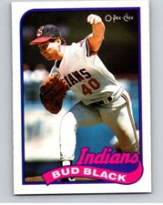 1989 O-Pee-Chee Baseball #5 Bud Black  Cleveland Indians V95285