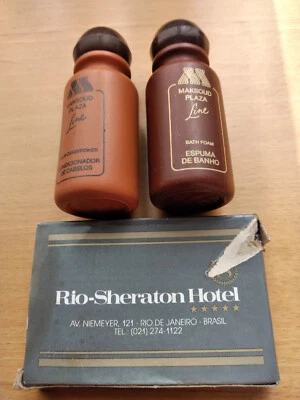 3x Hotelwerbung Maksoud Plaza Sao Paulo, Rio-Sheraton in Rio de Janero, Brasil - Bild 1 von 4