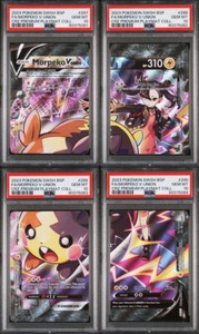 SEQUENTIAL 4x PSA 10 Marnie's Morpeko V-UNION SWSH287 288 289 290 Pokemon Card