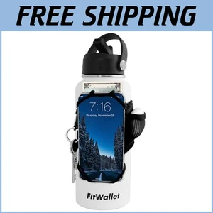 Universal Water Bottle Strap with Detachable Phone Holder for Exercise & Hiking - Imagen 1 de 9