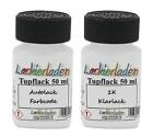 Autolack Set Tupflack Für Mercedes Daimler Benz 1633 Pastellgelb | 2 X 50 Ml Lac