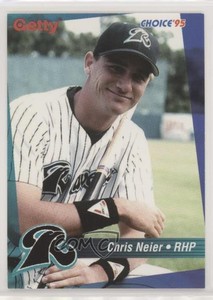 1995 Choice New Haven Ravens Chris Neier #28