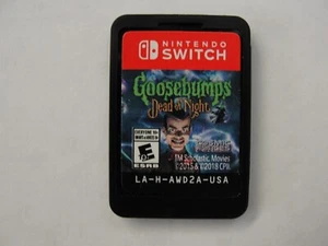 GOOSEBUMPS DEAD OF NIGHT NINTENDO SWITCH GAME ONLY - Picture 1 of 1