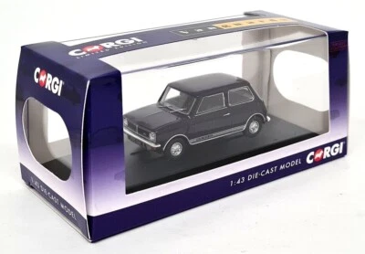 Austin Mini 1275GT 1972 Black Tulip Vanguards VA13508 1:43 Corgi UK RHD 1275 GT - Image 1 of 4