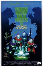 FRANCOIS CHAU Signed SHREDDER TEENAGE MUTANT NINJA TURTLES 11x17 Photo JSA COA