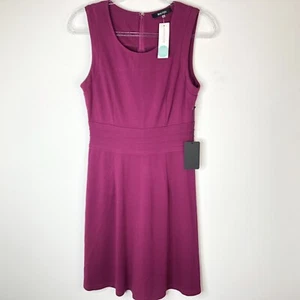 41 Weißdornstich Fix Damengröße Medium Dita ärmelloses Ponte-Kleid dunkelrosa - Bild 1 von 12