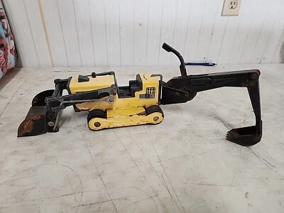 Vintage Tonka 41242 Backhoe Front End Loader (B) - Image 1 of 4