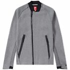 Nike Sportswear NSW Tech Fleece Jacket Mens Small Carbon Heather Grey 832114-091