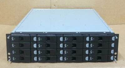 DATADOMAIN ES20 Xyratex 16 Bay Array 2x 500GB 7.2K HDD 2x Controller 2x 440W PSU - Image 1 of 4