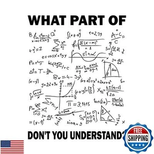 What Part Of You Funny Classroom Wall Art Print - Humorous Math Wall Decor fo - Picture 1 of 5