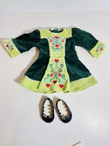 American Girl Doll Nellie's Irish Dance Outfit of Today ~ Dress & Shoes - Picture 1 of 7