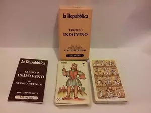 Tarocco INDOVINO 78 carte disegnate da Sergio Ruffolo - Dal Negro/La Repubblica - Foto 1 di 1