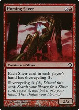 MTG Homing Sliver (foil) [Premium Deck Series: Slivers] [Near Mint]