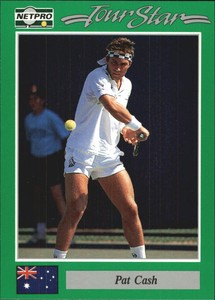 1991 NetPro Tour Stars #24 Pat Cash Rookie