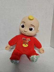 CoComelon Talking Festive Doll - Red Reindeer Pajamas Tested Works W/defect - Picture 1 of 10