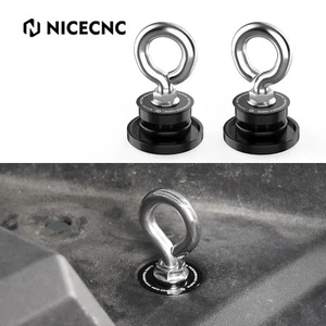 NICECNC Lock Festzurren Anker Aluminium For Polaris RZR XP 4 Turbo 2016-2021 - Picture 1 of 10