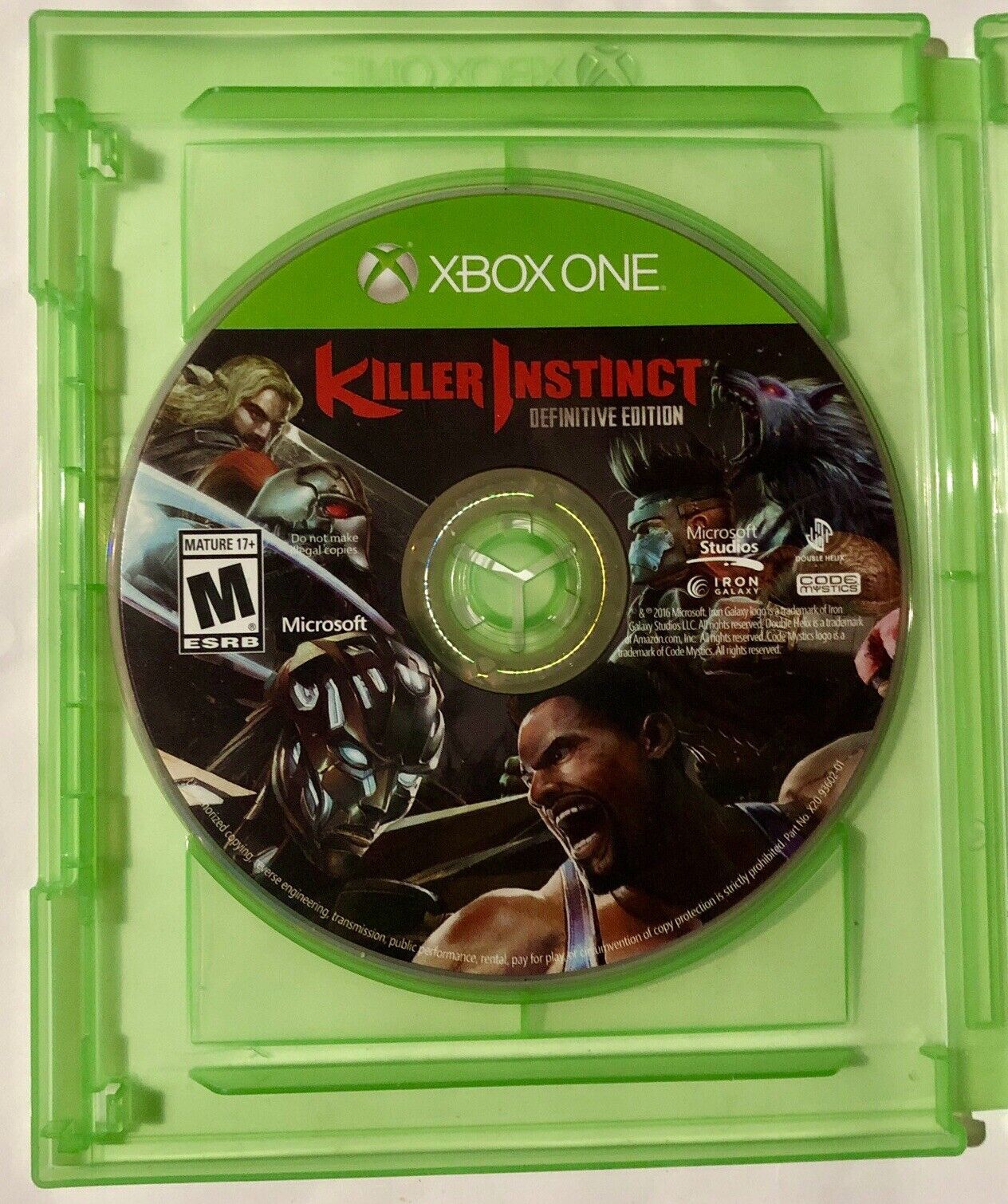 Killer Instinct: Definitive Edition (Microsoft Xbox One, 2016)