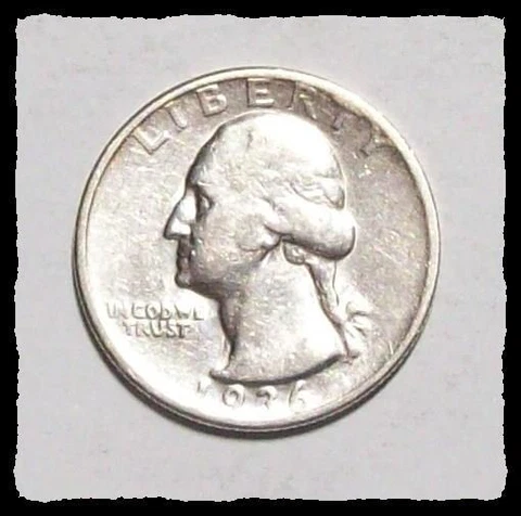 1936-D WASHINGTON QUARTER  Old Cleaning XF #29D6 Cover