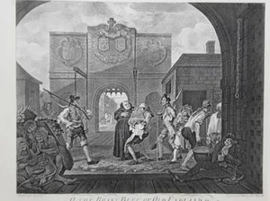 William Hogarth O The Roast Beef of England: The Gate of Cala Heath ed - Picture 1 of 4