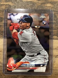 2018 Topps Chrome Rafael Devers RC #25 Boston Redsox - Bild 1 von 2