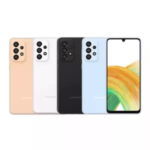 Phone Samsung Galaxy A33 5G A336B A336B/DS Dual SIM Android 128GB 6GB RAM 6.4" - Picture 1 of 22