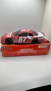 Racing Champions Nascar Joe Nemechek Dentyne Die Cast Race Car Coin Bank  - Picture 1 of 9