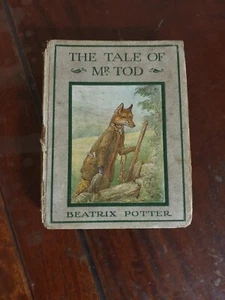 1st Edition 1912 The Tale of Mr Todd By BEATRIX POTTER Rare Vintage 1st Edition - Picture 1 of 12