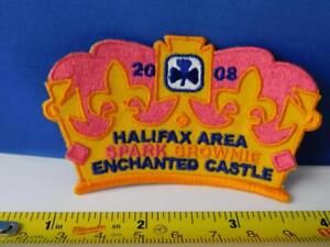 GIRL GUIDES CANADA PATCH SPARKS BROWNIE HALIFAX AREA ENCHANTED CASTLE BADGE