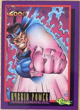 Classic Deathwatch 2000 Trading Card - #2 Hybrid Power Versus Elemental Evil