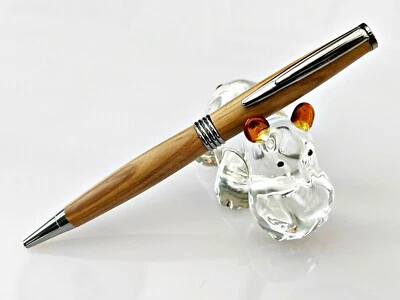 Schreibgerät Kugelschreiber Streamline Holz Olivenholz handgedrechselt - Bild 1 von 4